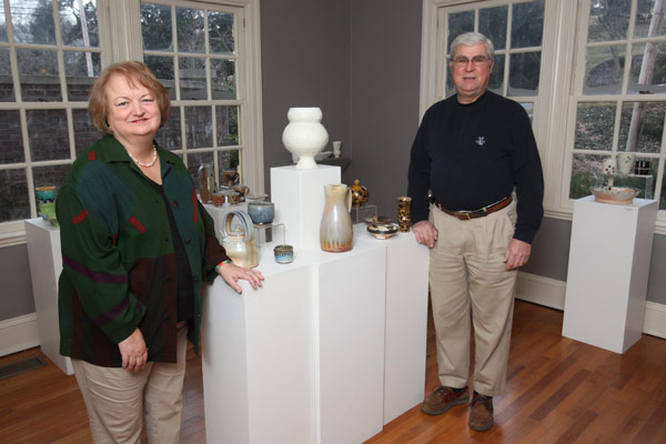 Deborah Bedwell and J.C. Weiss at Baltimore Clayworks - Arianne Teeple